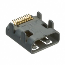 1 pcs : 0467651001 - CONN RCP MICRO HDMI 19POS SMD RA