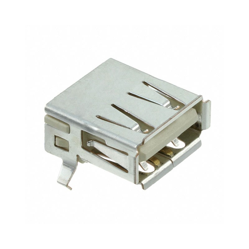 1 pcs : 292303-7 - CONN RCPT USB2.0 TYPEA 4P SMD RA
