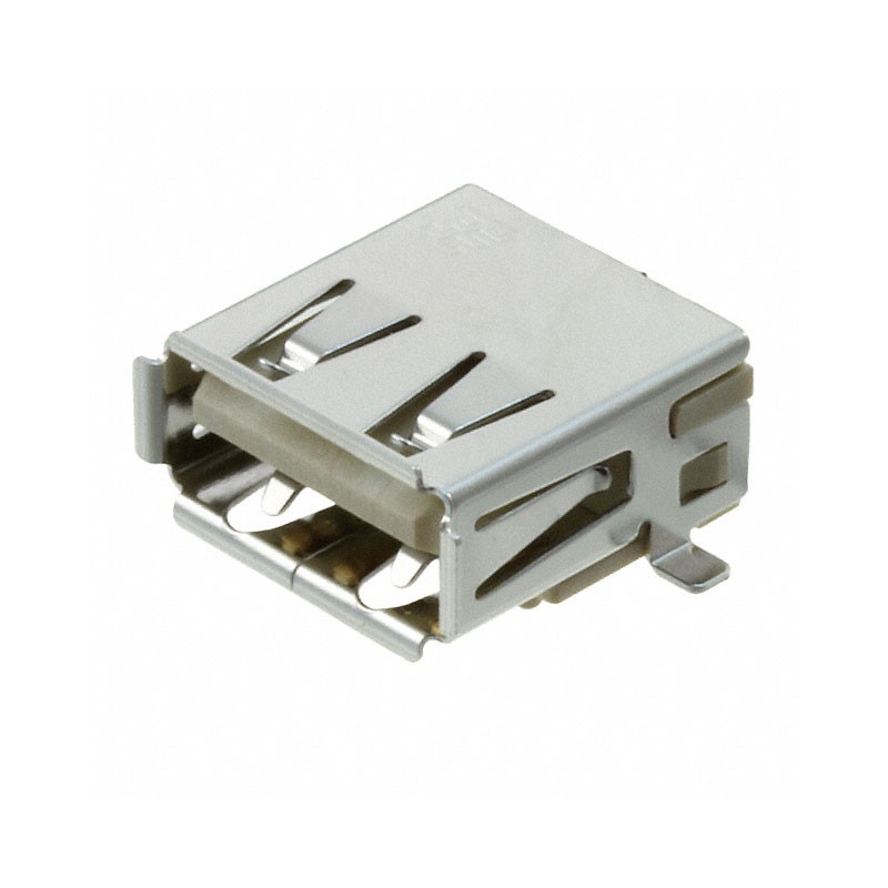 1 pcs : 292303-9 - CONN RCPT USB2.0 TYPEA 4P SMD RA