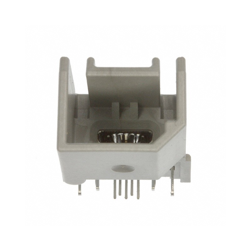 1 pcs : 0496160715 - CONN FMALE HDR USB2.0 MINI B R/A