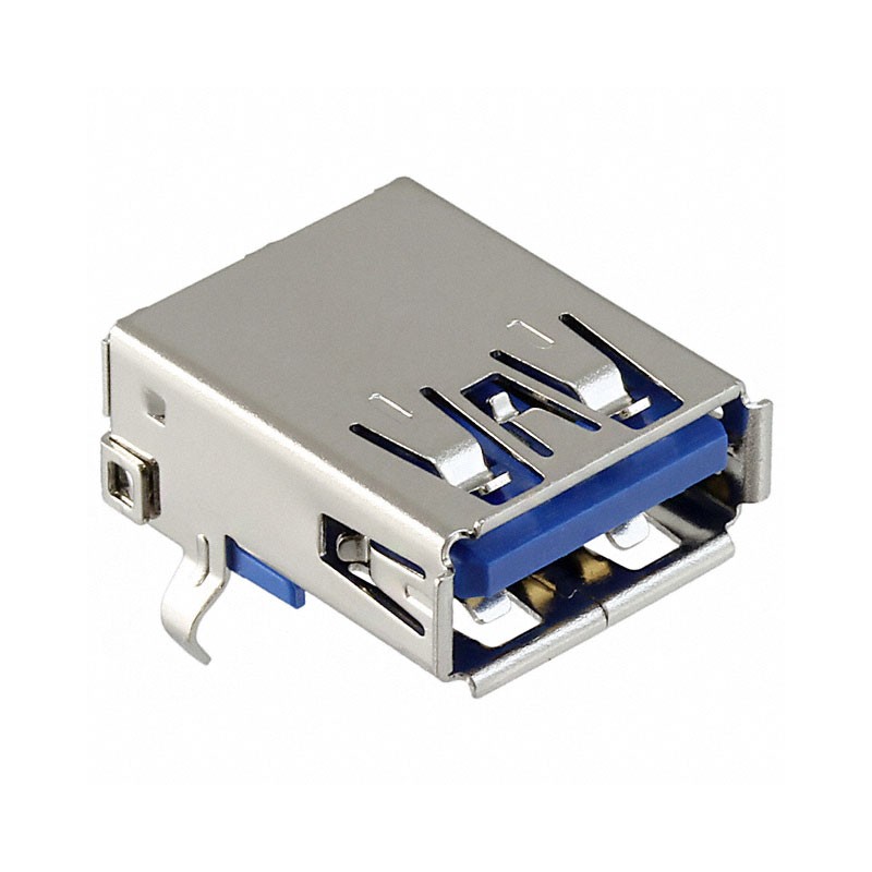 1 pcs : 0484050003 - CONN RCPT USB3.0 TYPEA 9POS R/A