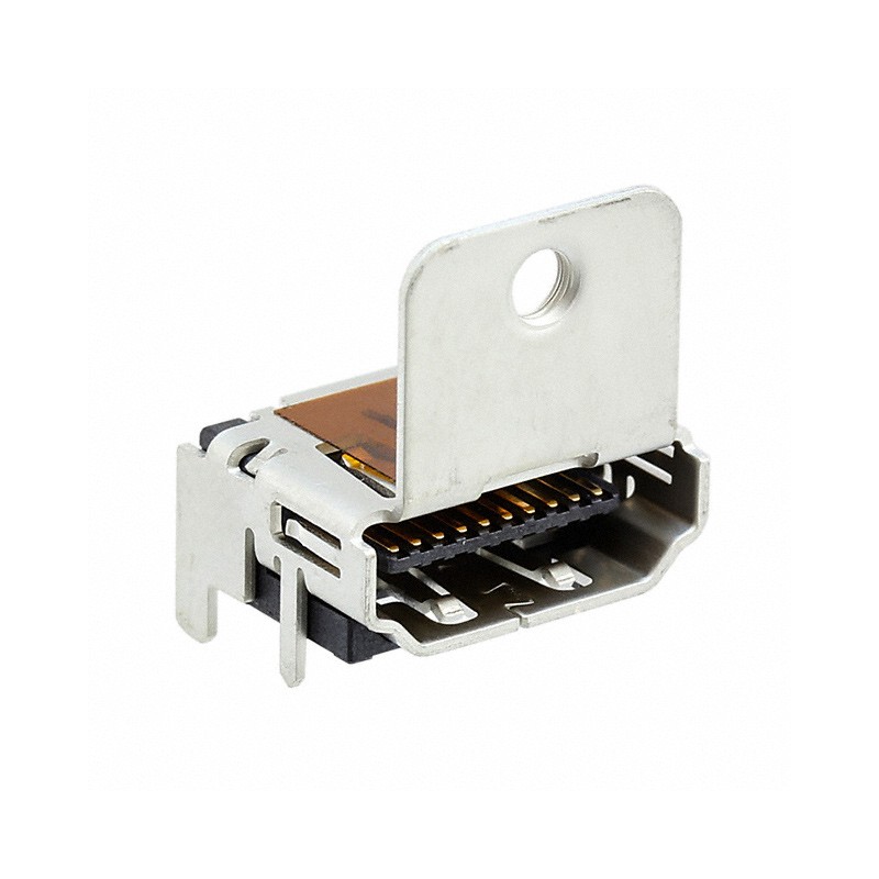 1 pcs : 1-1747981-4 - CONN RCPT HDMI 19POS PNL MNT R/A