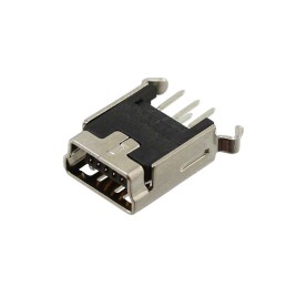 1 pcs : 651005136421 - CONN RCPT USB2.0 MINI B VERT