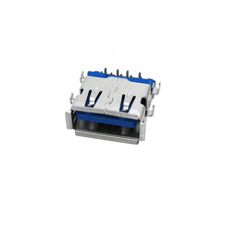 1 pcs : 692121130100 - CONN RCP USB3.0 TYPEA 9POS TH RA