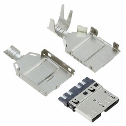 1 pcs : 957 - CONN PLUG USB3.0 MICRO USB B SLD