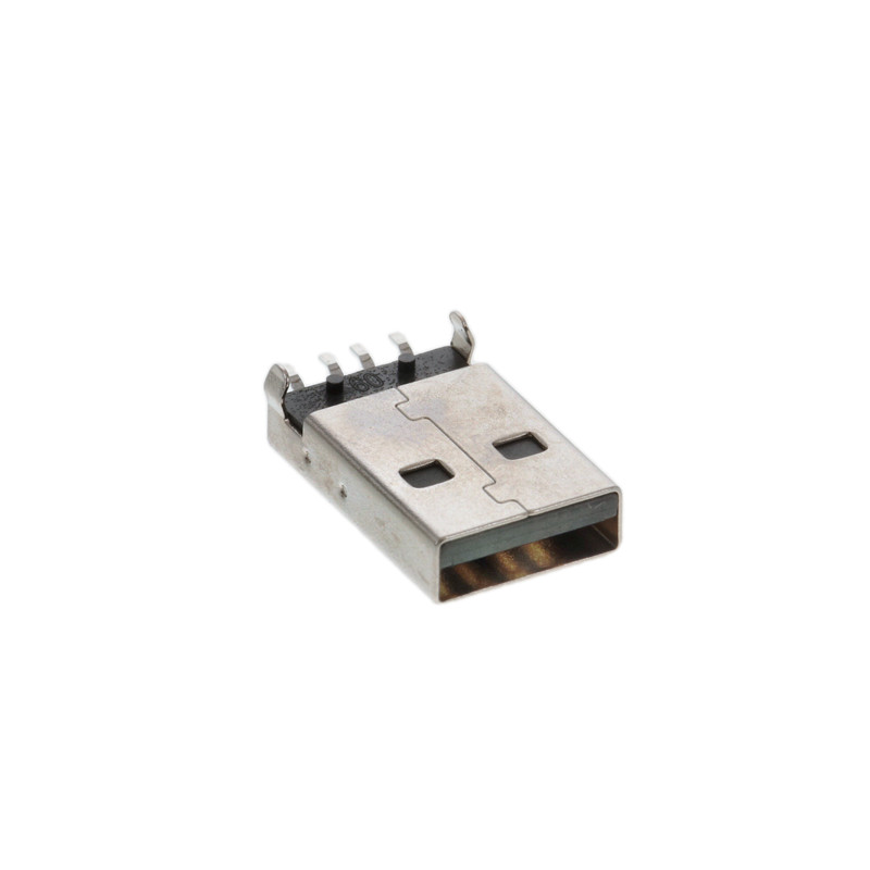1 pcs : USB-AM-S-S-B-SM1 - CONN RCPT USB2.0 TYPEA 4P SMD RA