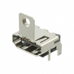 1 pcs : 685119135725 - CONN RCPT HDMI 19POS SMD R/A