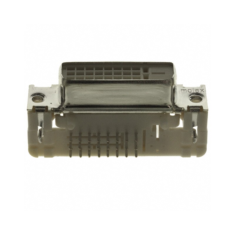 1 pcs : 0743204000 - CONN RCPT DVI-D DL 24POS PCB R/A