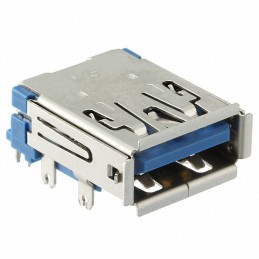 1 pcs : 632121300001 - CONN RCPT USB3.0 TYPEA 11POS R/A