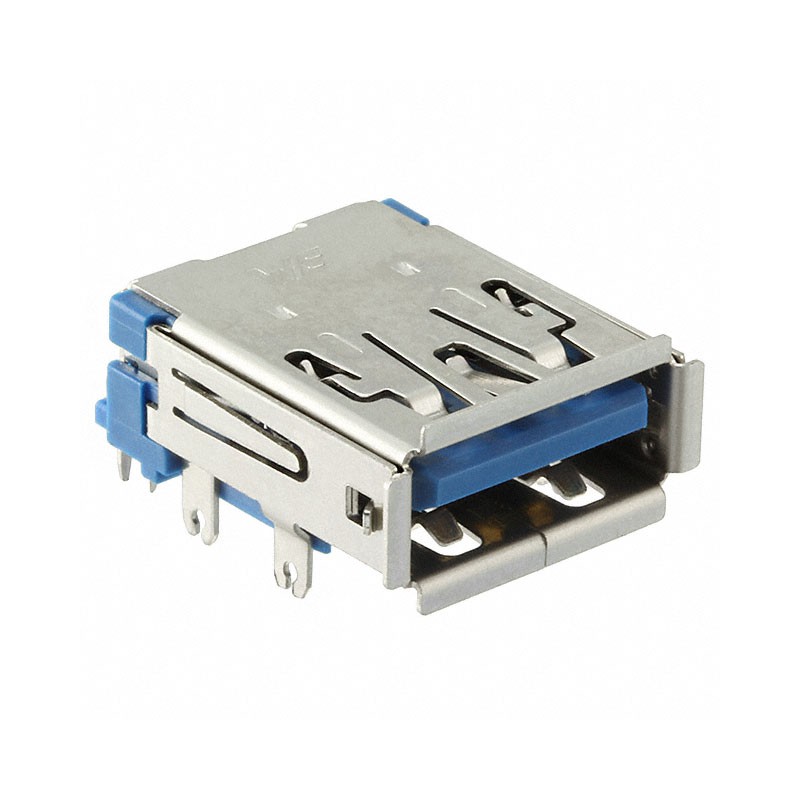 1 pcs : 632121300001 - CONN RCPT USB3.0 TYPEA 11POS R/A