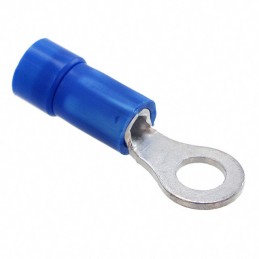 1 pcs : PV6-14R-X - CONN RING FLAT 6AWG 1/4 CRIMP