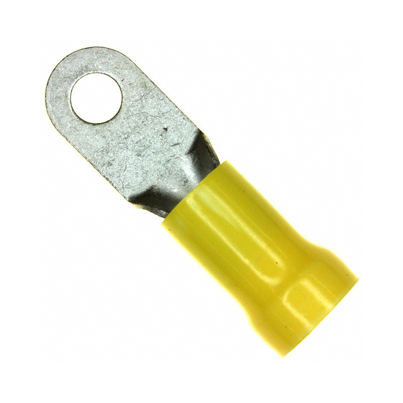 1 pcs : 52043-7 - CONN RING CIRC 4AWG 1/4 CRIMP