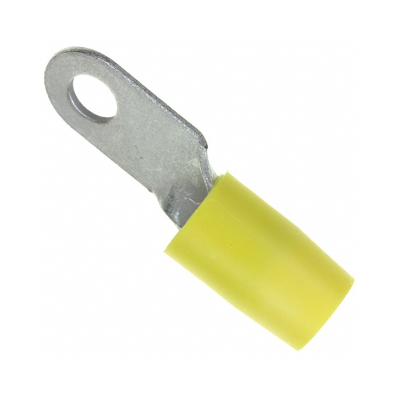 1 pcs : 324050 - CONN RING CIRC 4AWG 1/4 CRIMP