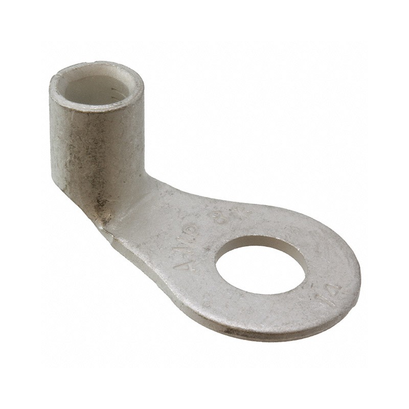 1 pcs : 35277 - CONN RING CIRC 8AWG 1/4 CRIMP