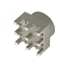 1 pcs : 74650195R - TERM REDCUBE M5 9PIN PCB