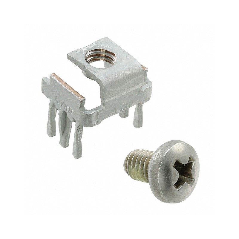 1 pcs : 5213816-1 - TERM SCREW M4 6 PIN PCB