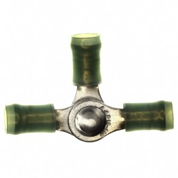 1 pcs : 53222-1 - CONN 3 WAY SPLICE 14-16AWG CRIMP