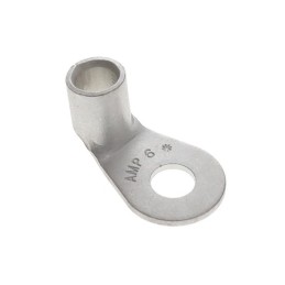 1 pcs : 35678 - CONN RING CIRC 6AWG 1/4 CRIMP