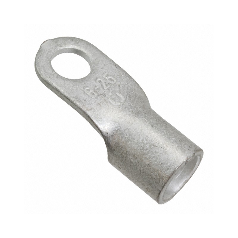 1 pcs : 726345-1 - CONN RING CIRC 4AWG M6 CRIMP