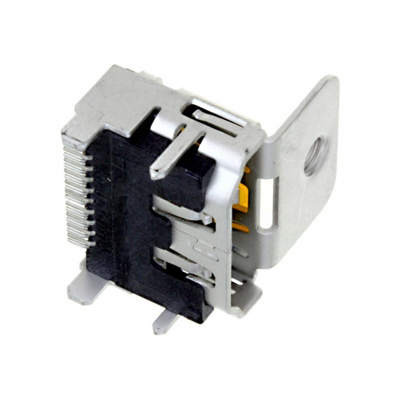 1 pcs : 1-1747981-1 - CONN RCPT HDMI 19POS PNL MNT R/A