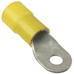 1 pcs : 0190670111 - CONN RING FLAT 2/0AWG 3/8 CRIMP