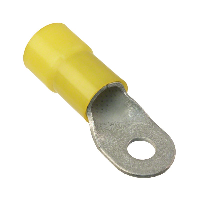 1 pcs : 0190670111 - CONN RING FLAT 2/0AWG 3/8 CRIMP