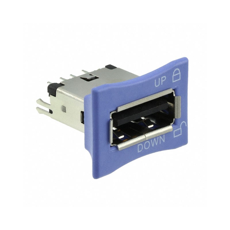 1 pcs : 1775690-2 - CONN RCPT USB2.0 TYPEA 4POS VERT