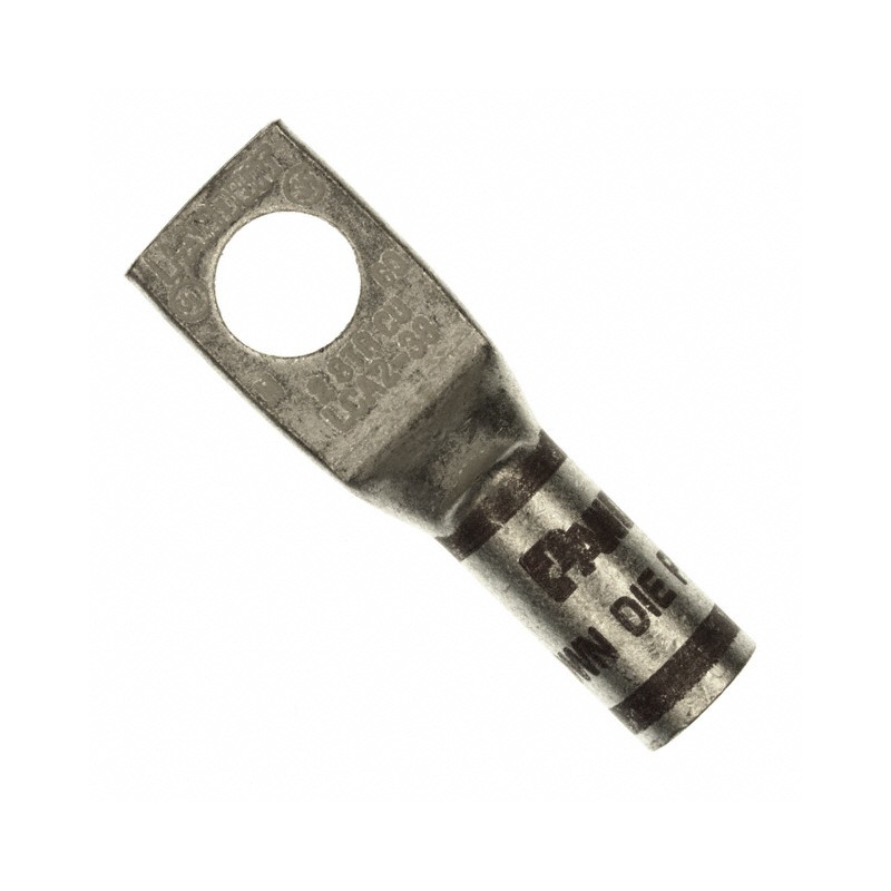 1 pcs : LCA2-38-Q - CONN TERM RECT LUG 2 AWG 3/8