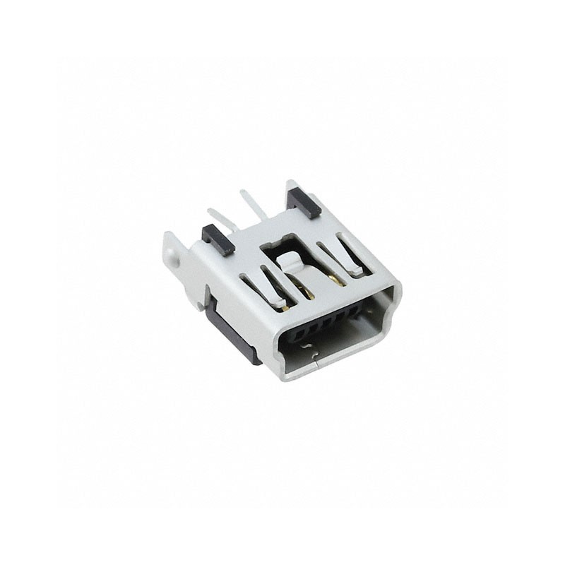 1 pcs : 5000750517 - CONN RCPT USB2.0 MINI B VERT