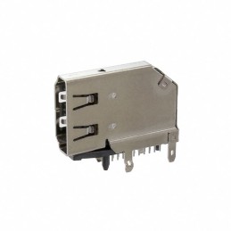 1 pcs : KDMIX-SL1-NS-WS-B15 - CONN HDMI R/A UPRIGHT SOLDER