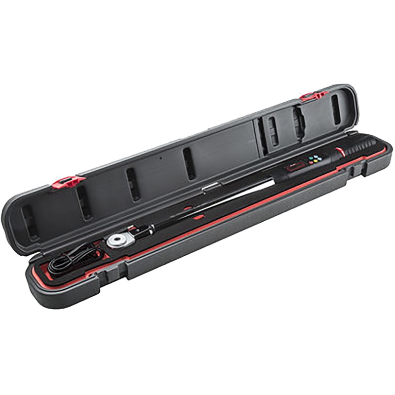 1 pcs - Facom Digital Torque Wrench, 17 - 340Nm, 1/2 in Drive, Square Drive, 14 x 18mm Insert - RS Calibrated