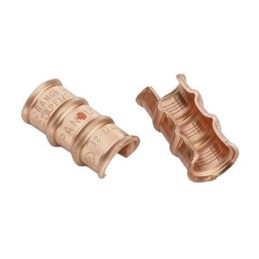 1 pcs : CTAPF3/0-12-Q - CONN SPLICE 3/0-12 AWG CRIMP