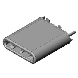 1 pcs : DX07P022FA1R1800 - CONN PLUG USB C GOLDEN PLUG