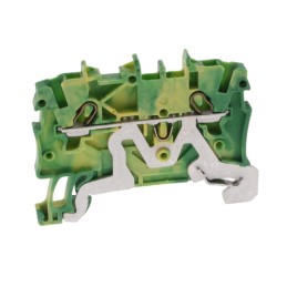 1 pcs : 2000-1207 - 2-CONDUCTOR GROUND TERMINAL BLOC