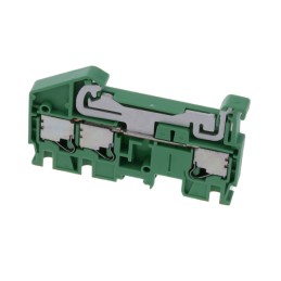 1 pcs : XW5G-P2.5-1.2-1 - TERM BLK GND PUSH 2.5MM 1:1 2TIE