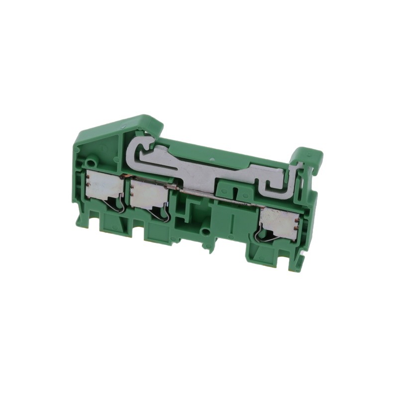 1 pcs : XW5G-P2.5-1.2-1 - TERM BLK GND PUSH 2.5MM 1:1 2TIE