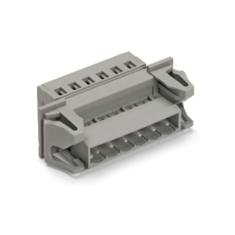 1 pcs : 231-604/114-000 - 1-CONDUCTOR MALE CONNECTOR GRAY