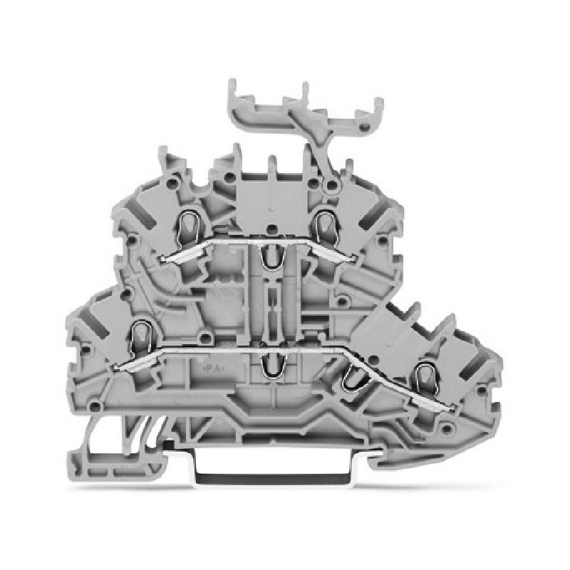 1 pcs : 2000-2233 - DOUBLE-DECK TERMINAL BLOCK THRO