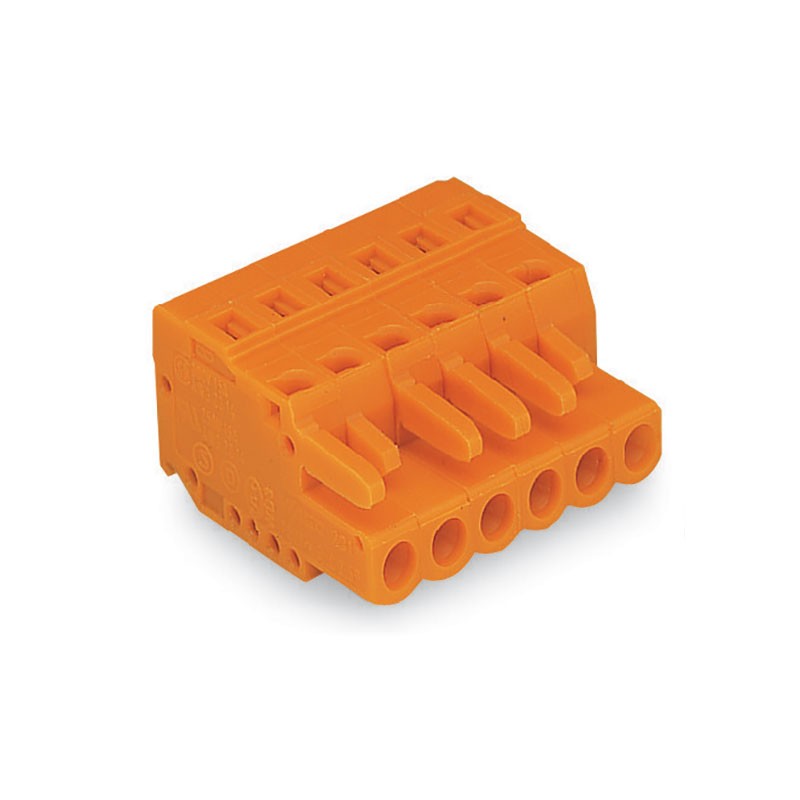 1 pcs : 231-309/026-000 - 1-CONDUCTOR FEMALE PLUG 2.5 MM