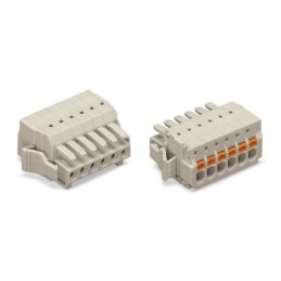 1 pcs : 2734-104/037-000 - PLUG FEMALE W/LOCK 4POS