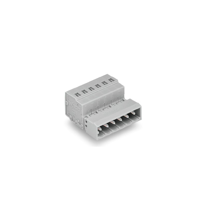1 pcs : 231-605 - 1-CONDUCTOR MALE CONNECTOR 2.5