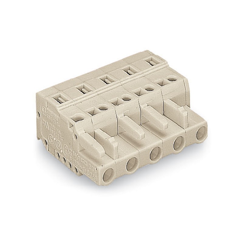 1 pcs : 721-205/026-000 - 1-CONDUCTOR FEMALE PLUG 100% PR