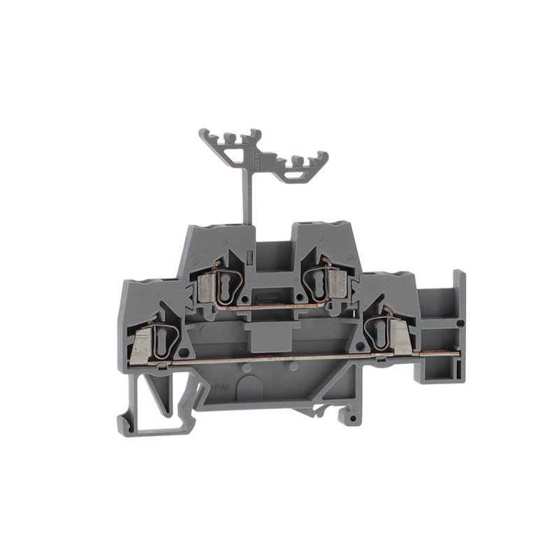1 pcs : 280-520 - DOUBLE-DECK TERMINAL BLOCK THRO