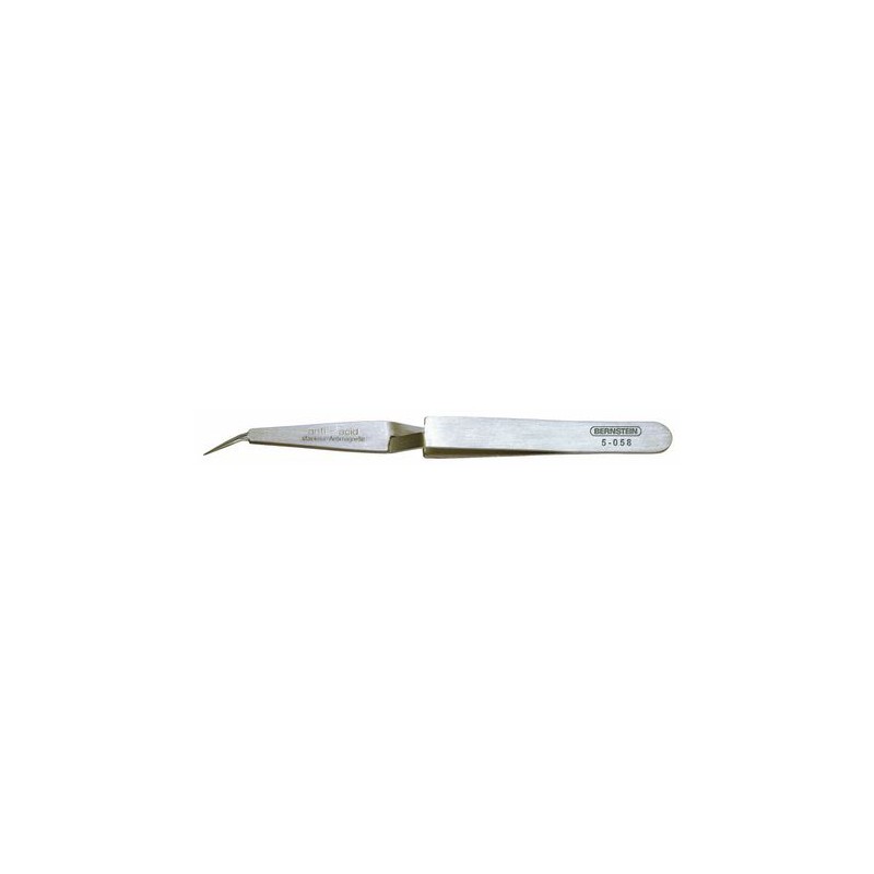 1 pcs - Bernstein 120 mm, Stainless Steel, Pointed, Tweezers