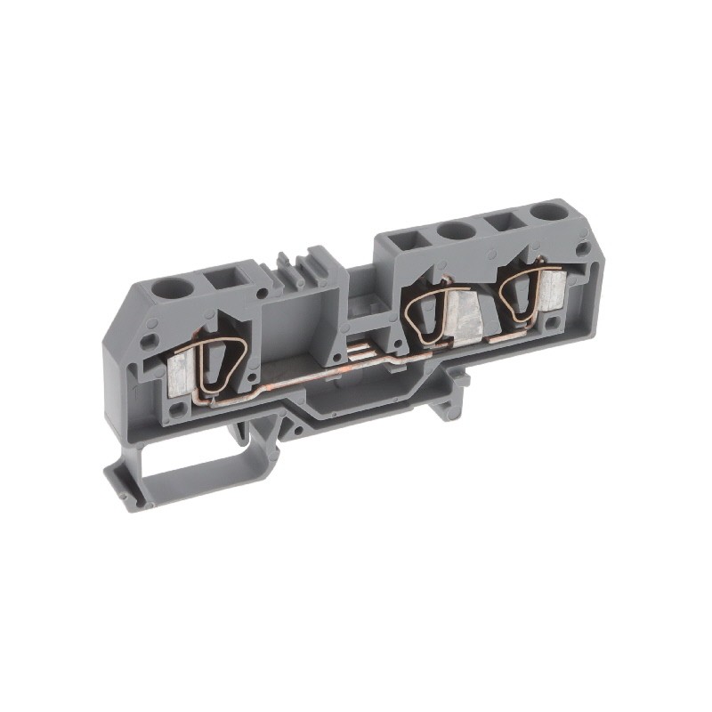 1 pcs : 282-681 - 3-CONDUCTOR THROUGH TERMINAL BLO