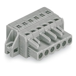 1 pcs : 231-106/031-000 - 1-CONDUCTOR FEMALE PLUG CLAMPIN