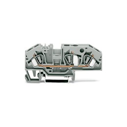 1 pcs : 282-699 - 3-CONDUCTOR THROUGH TERMINAL BLO