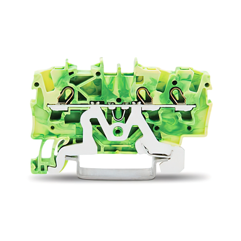 1 pcs : 2001-1307 - 3-CONDUCTOR GROUND TERMINAL BLOC