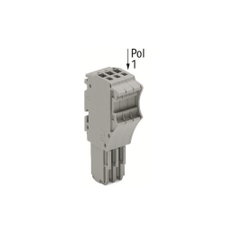 1 pcs : 2020-104 - 1-CONDUCTOR FEMALE PLUG 1.5 MM