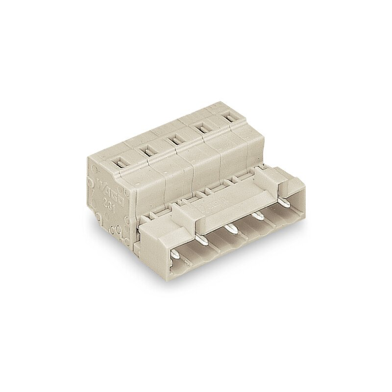 1 pcs : 723-605 - 1-CONDUCTOR MALE CONNECTOR 100%